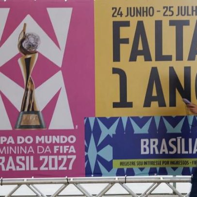 Brasília inicia contagem regressiva a um ano da Copa do Mundo Feminina