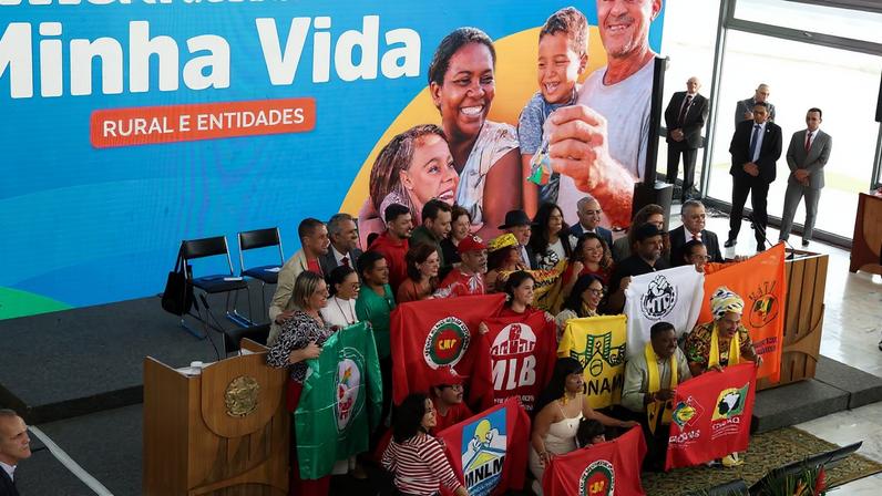 Brasília (DF), 12/06/2026 - O presidente da República, Luiz Inácio Lula da Silva, durante cerimônia de anúncio da seleção de moradias do programa Minha Casa, Minha Vida nas modalidades Rural e Urbano. Foto: Valter Campanato/Agência Brasil