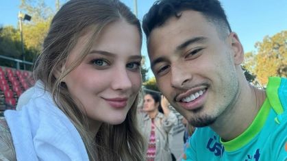 Isabella Rousso e Gabriel Martinelli