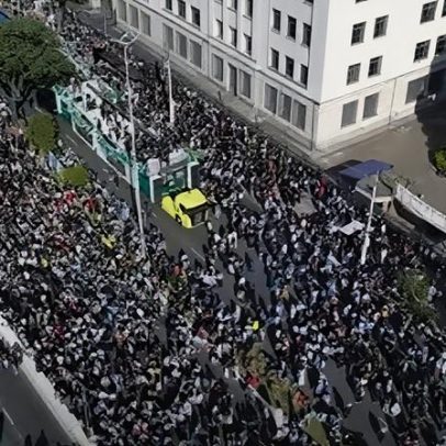 Marcha para Jesus reúne Flávio, Tarcísio e Messias no centro de SP