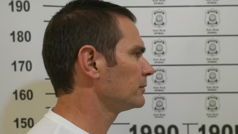O ex-banqueiro Daniel Vorcaro, ao dar entrada no sistema prisional