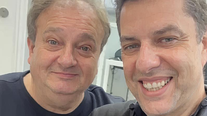 Érick Jacquin e seu dentista