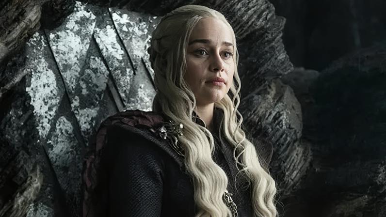 Emilia Clark como Daenerys Targaryen em "Game of Thrones"