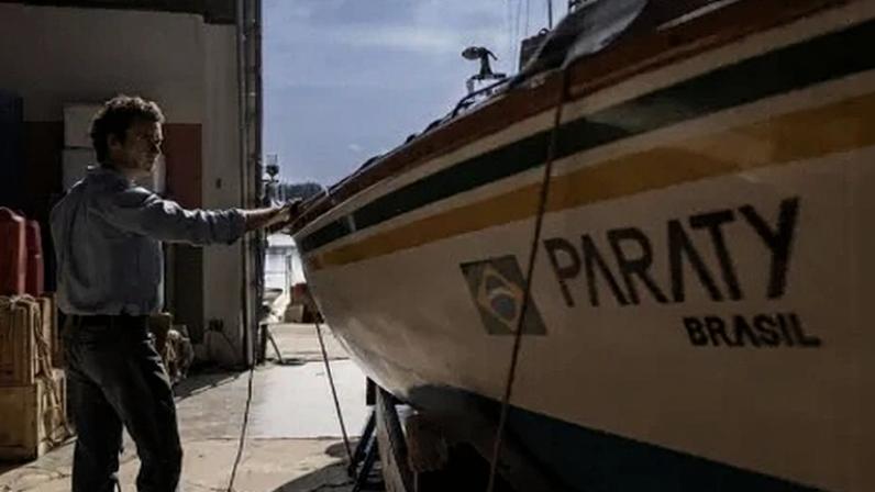 Filipe Bragança será o protagonista de "100 Dias", filme que conta a história do navegador Amyr Klink