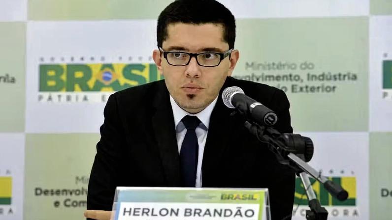 Herlon Brandão, do Mdic — Foto: Valter Campanato/Agência Brasil