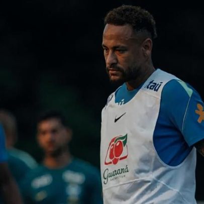 Neymar ultrapassa todo o elenco da seleção em seguidores