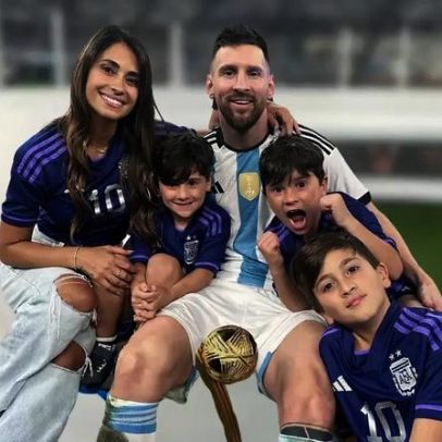 Messi celebra 39 anos; Antonela revela fotos da família e seu lado pai