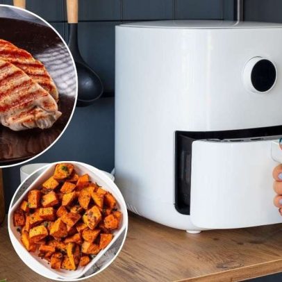Almoço inteiro na air fryer é prática rápida quando não há tempo