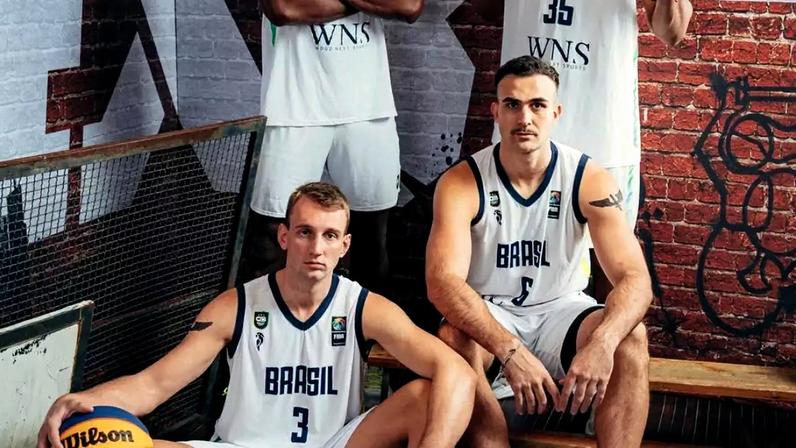 Elenco do Brasil para a Copa do Mundo de Basquete 3v3 em Varsóvia, na Polônia