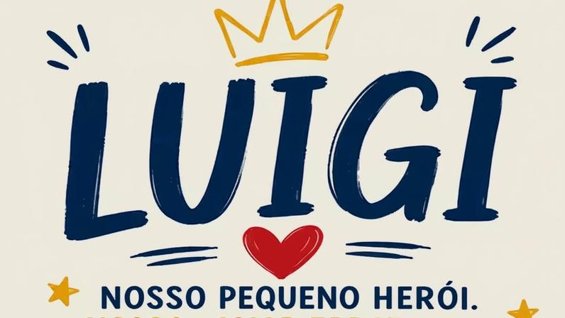 A esperança de um pai: a campanha pela vida do Luigi