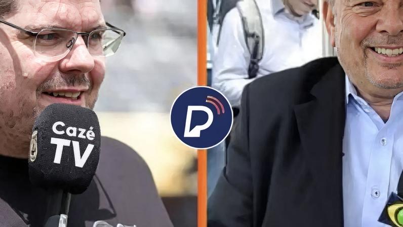 Luciano do Valle e Casemiro da CazéTV