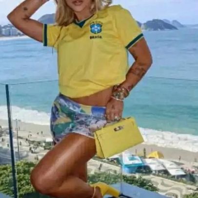Torcida xinga Virginia Fonseca após gol de Vini Jr no Maracanã