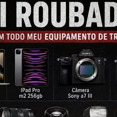 Vanessa e Juliano superam furto de equipamentos de fotografia e recomeçam