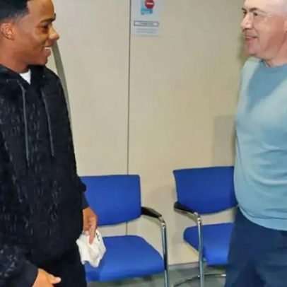Paródia de Praça é Nossa com Ancelotti e Endrick viraliza nas redes
