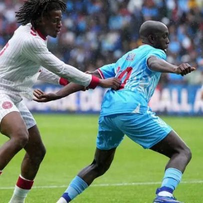 RD Congo empata com Dinamarca após bom desempenho