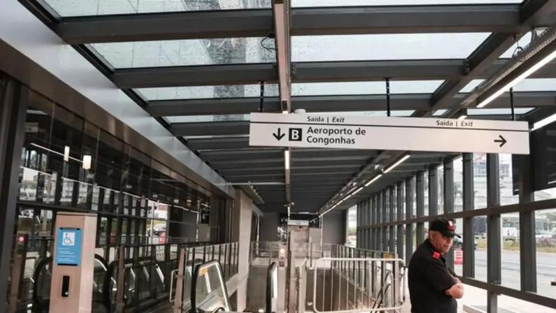 Estação Aeroporto de Congonhas, da Linha 17-Ouro.