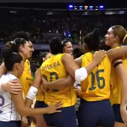 Seleção feminina vence duelo de cinco sets e quebra invencibilidade da Itália