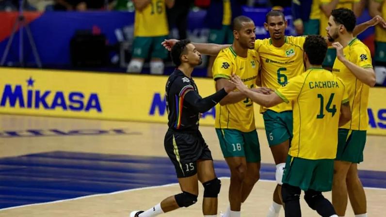 Brasil vence Bélgica e mantém 100% na Liga das Nações de vôlei