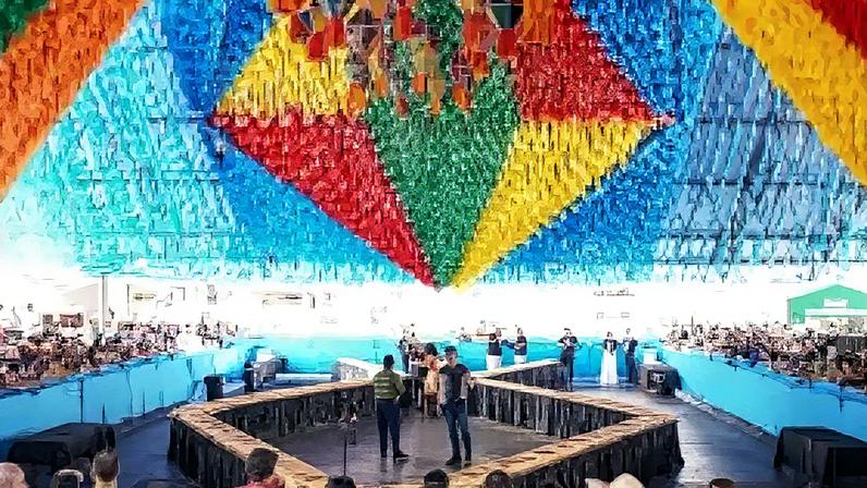 Maior bolo de milho do mundo