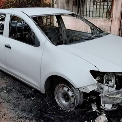 Ana Claudia enfrenta incêndio criminoso em Guaratuba
