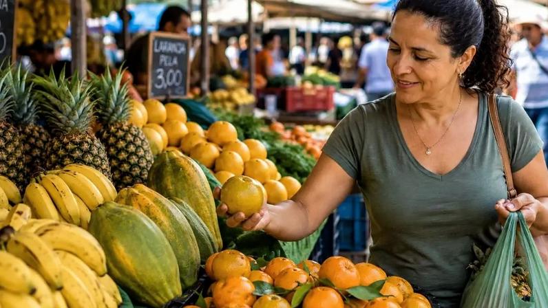 Frutas baratas em junho