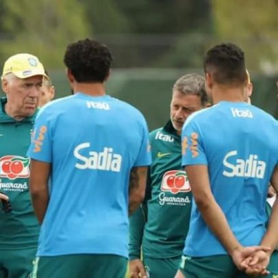 Brasil treina com Neymar sem Alisson; Ancelotti prepara time para a Escócia