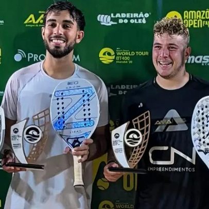 Brasileiros Giovanni Cariani e Daniel Mola vencem Amazônia Open em Marabá