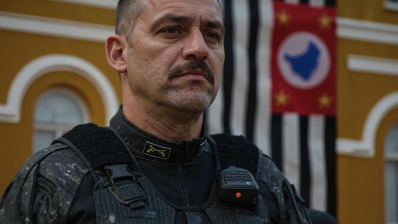O tenente Ronickson Pimentel dos Santos foi baleado em São Caetano do Sul