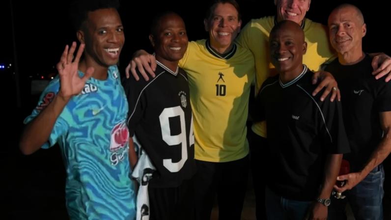 Participantes do BBB na festa –