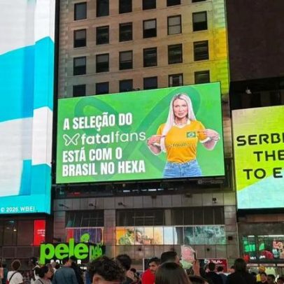 Andressa Urach rebate críticas após uso de camisa do Brasil em Times Square