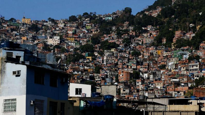 Rio de Janeiro - Comunidade da Rocinha, após confrontos entre grupos de traficantes rivais pelo controle de pontos de venda de drogas (Fernando Frazão/Agência Brasil)