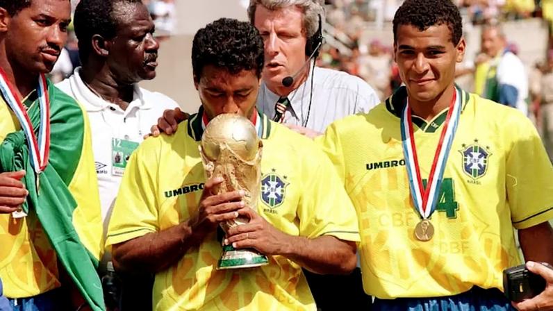 Romário foi campeão do mundo com a seleção brasileira em 1994.