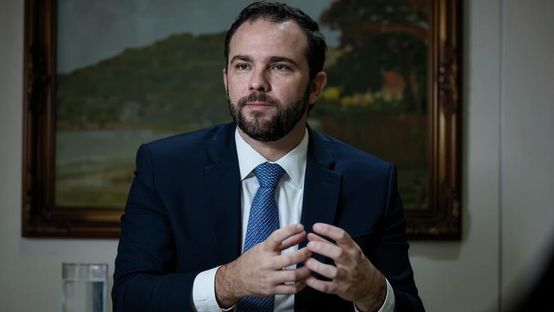 PA - Brasília, DF. 10/01/2025. Entrevista Exclusiva - Secretário Executivo do Ministério da Fazenda, Dario Carnevalli Durigan. Fotografia: Brenno Carvalho / Agência O Globo.
