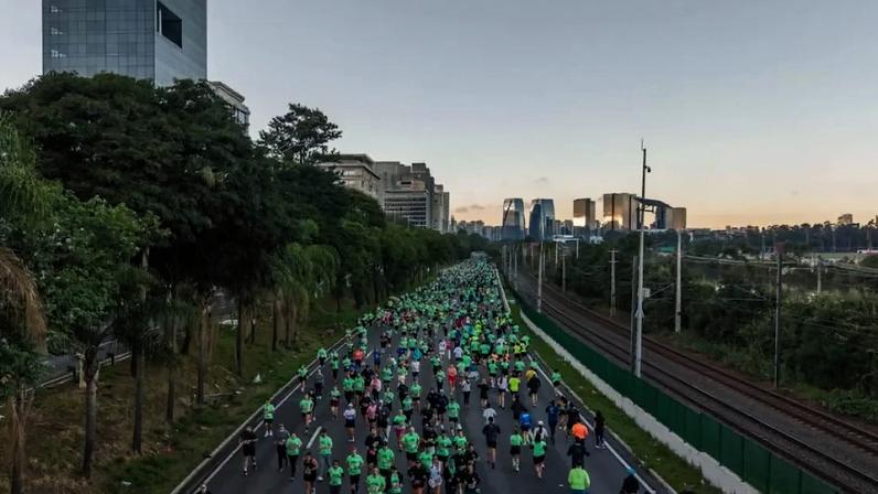 Prova aconteceu na Marginal Pinheiros (Foto: Iguana Sports)