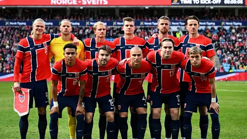 11 inicial da Noruega em amistoso contra a Suíça