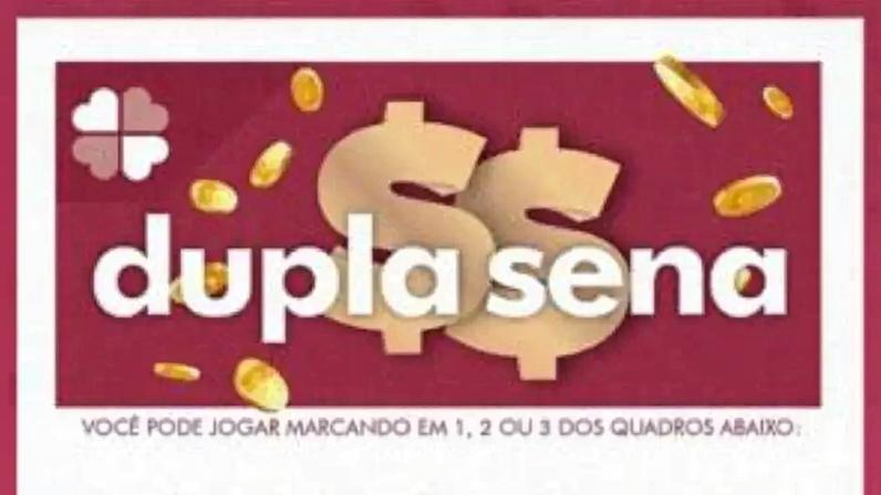 Sorteio da Dupla Sena (concurso 2970) realizado no Espaço da Sorte em São Paulo.
