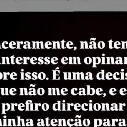 Poliana Rocha comenta roupas das dançarinas de Leonardo
