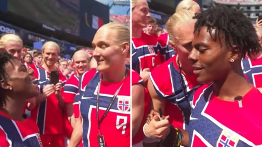 Torcedor norueguês evangeliza youtuber famoso durante a Copa do Mundo