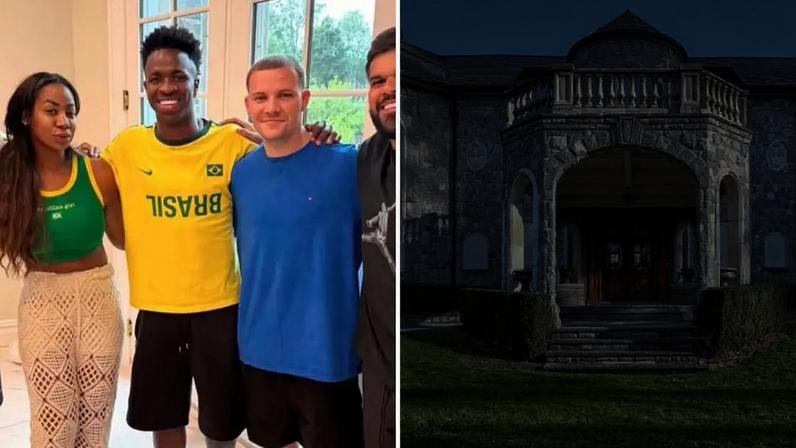Família de Vini Jr. se hospeda em castelo de valor inacreditável para a Copa; saiba quanto