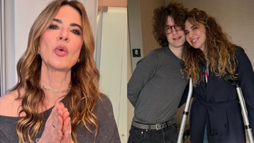 Luciana Gimenez e Lucas Jagger
