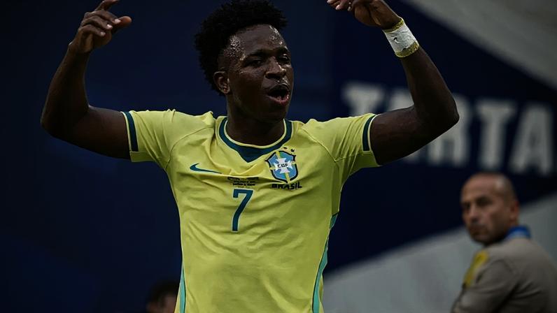 Vinicius Júnior é o principal jogador do Brasil na Copa do Mundo