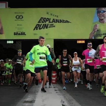 Esplanada Run reúne 5,5 mil participantes em Brasília