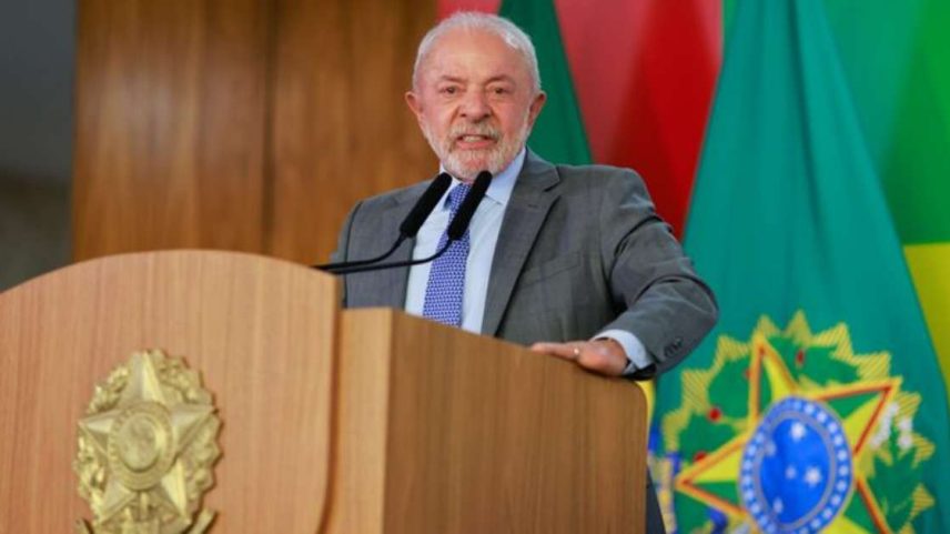 Lula, presidente da República e pré-candidato do PT à reeleição ao Planalto