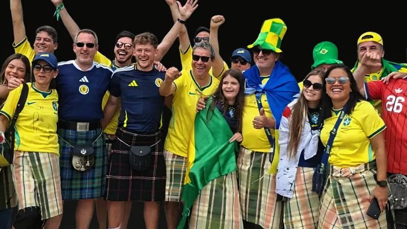 Torcida do Brasil já é a maioria no Hard Rock Stadium –