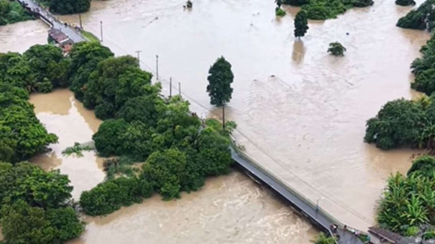 Rio em Pernambuco.