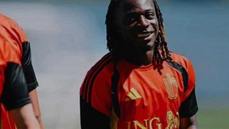 Doku começou como titular na primeira partida da Bélgica na Copa, no empate com o Egito –