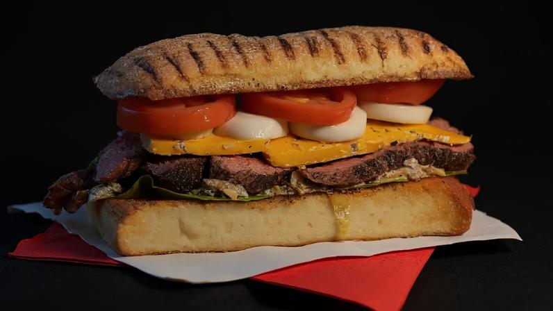 Sanduíche de picanha
