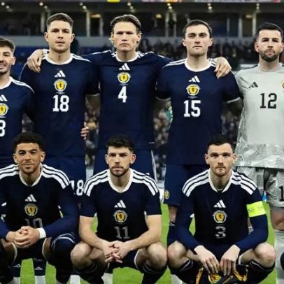 Escócia, adversária do Brasil, divulga numeração oficial para a Copa