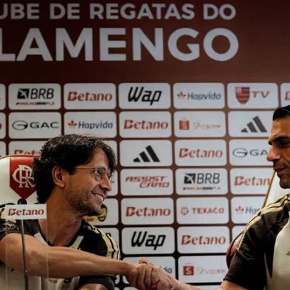 Flamengo apresenta novo técnico do sub-20