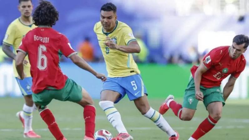 Casemiro foi titular nos dois jogos do Brasil na Copa –